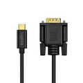USB 3.2 Gen1 Type-C cable, C/M to VGA/M, 1080p/60 Hz, black , 1.8 m