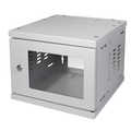 Network cabinet 10 inch, 4U, assembled, 300mm deep, grey