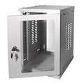 Network cabinet 10 inch, 8U, assembled, 300mm deep, grey