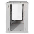 Network cabinet 10 inch, 8U, assembled, 300mm deep, grey