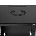 Network cabinet 10 inch, 6U, assembled, 300mm deep, black