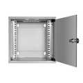 Network cabinet 10 inch, 6U, assembled, 300mm deep, grey