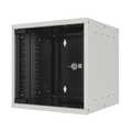 10“ 4U Wall Housing, Depth 300 mm, 1-piece, pre-assembled, RAL7035