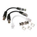 Tester for RJ11 RJ45 and BNC cables with remote unit and PoE Finder
