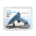 Hot glue gun wireless 80 W with station blue