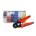 Self adjusting crimping pliers with wire end ferrule set 1200 pcs.