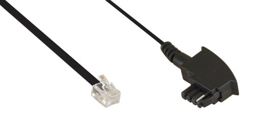 Naar omschrijving van 18909 - InLine TAE-F kabel,  voor import, TAE-F naar 6P4C, 6m