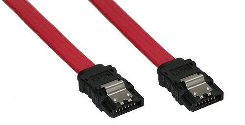Naar omschrijving van 27705A - InLine SATA kabel,  met vergrendeling, 0.5m
