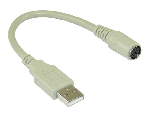 Naar omschrijving van 33102 - InLine USB adapterkabel,  USB A Male naar PS/2 V