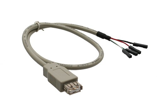 Naar omschrijving van 33440B - InLine USB 2.0 kabel intern,  USB A Female naar header connector, 0.4m