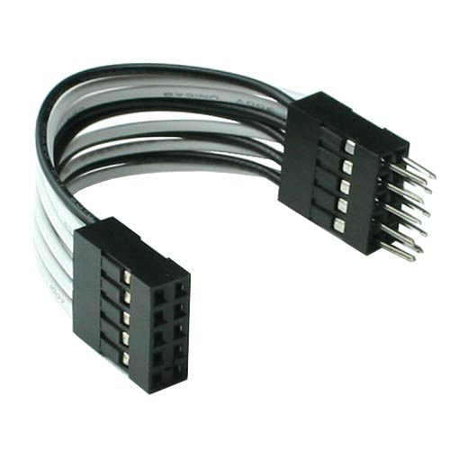 Naar omschrijving van 33440K - InLine USB interne verlengkabel, 2x 5-pins Male/Female, 1:1, 5cm