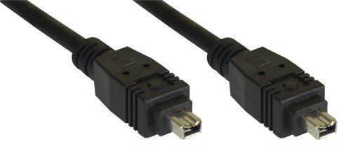 Naar omschrijving van 34443 - InLine FireWire kabel IEEE 1394, 4-pins stekker/stekker, 3m