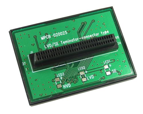 Naar omschrijving van 39268T - InLine SCSI U320 LVD/SE eindweerstand,  intern 68-pins mini D-Sub socket, T-vorm