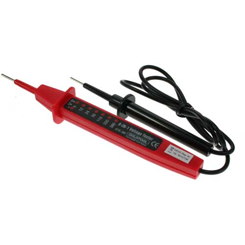 Naar omschrijving van 43004I - InLine Voltage Tester up to 380 Volt
