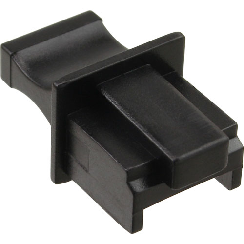 Naar omschrijving van 59942E - InLine Blindstopjes, voor RJ45 Female, Zwart 100 stuks Blister