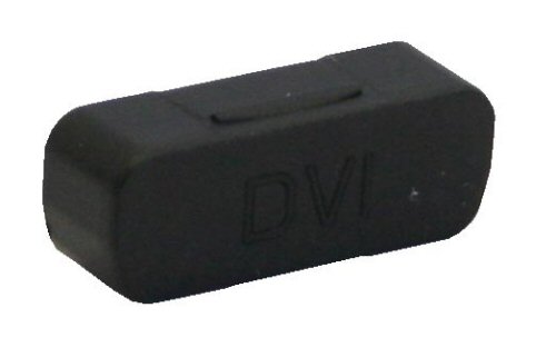 Naar omschrijving van 59948G - Dust Cover for DVI sockets black 50 pcs pack