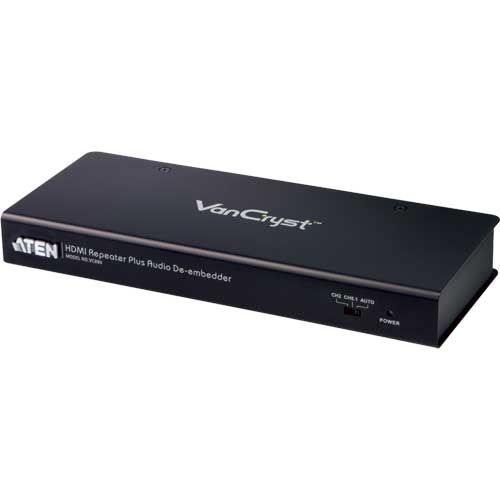 Naar omschrijving van 60663M - ATEN VC880 HDMI Repeater Plus Audio De-embedder