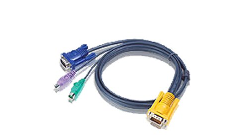 Naar omschrijving van 60692A - KVM cable set, ATEN PS/2, 2L-5202P, length 1.8m
