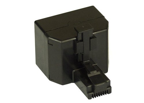 Naar omschrijving van 69934 - InLine ISDN verdeeldoos,  1x RJ45 M naar 2x RJ45 V, geen eindweerstanden