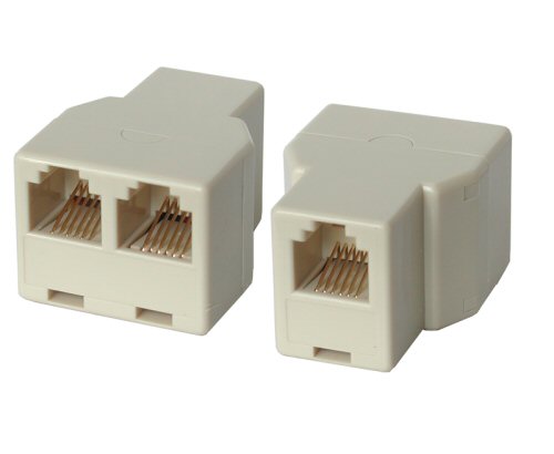 Naar omschrijving van 69999B - InLine Modulaire verdeler,  1x RJ12 socket naar 2x RJ12 socket