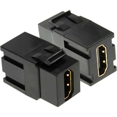 Naar omschrijving van EB520 - Keystone Adapter HDMI *ZWART*
