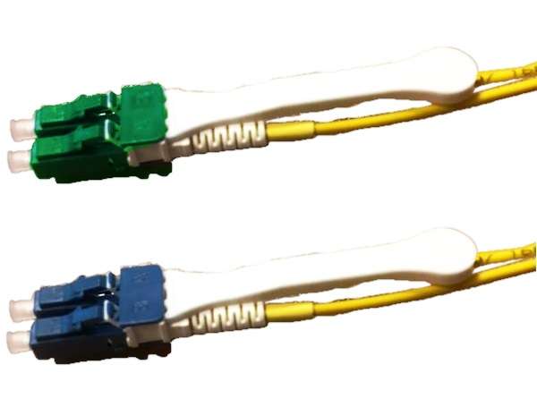 Naar omschrijving van OS2LCL8025U - Singlemode Uniboot LC-LC/APC Fibre Patch kabel 2,5m