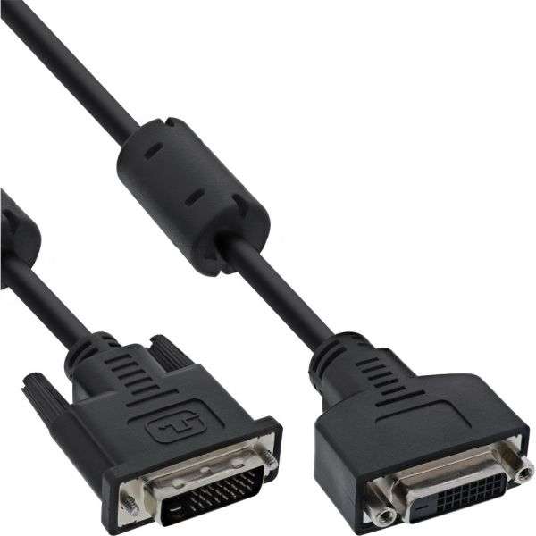Naar omschrijving van 17776 - InLine DVI-D kabel,  Dual Link, 24+1 M/V, zwart, 5m