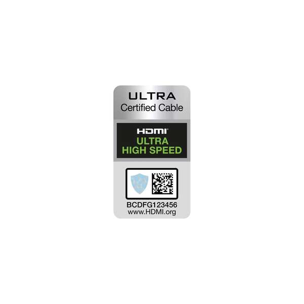 Naar omschrijving van 17901A - InLine Certified HDMI Cable, Ultra High Speed HDMI, 8K4K, 1m