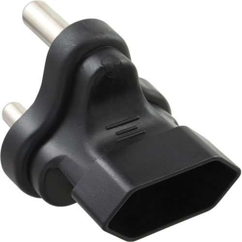 Naar omschrijving van 16702S - InLine Travel Adapter, Zuid-Afrika Type M naar Euro stopcontact