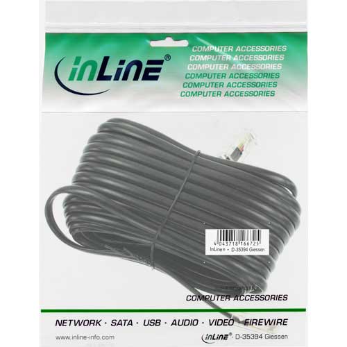 Naar omschrijving van 68817 - InLine ISDN kabel,  RJ45 M/M 8P4C, 10m