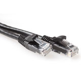 Naar omschrijving van IB2915 - CAT6A UTP patchkabel snagless zwart. Lengte: 15.00