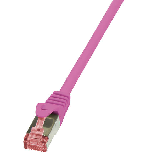 Naar omschrijving van CQ2079S - Patch Cat.6 S/FTP PIMF pink 5m LogiLink