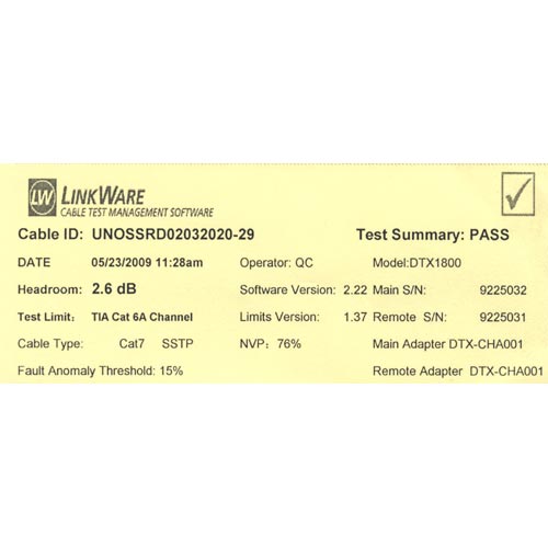 Naar omschrijving van 76803Y - InLine Patchkabel Cat.6(A) S-STP/PiMF,  LSZH 500MHz, geel, 3m