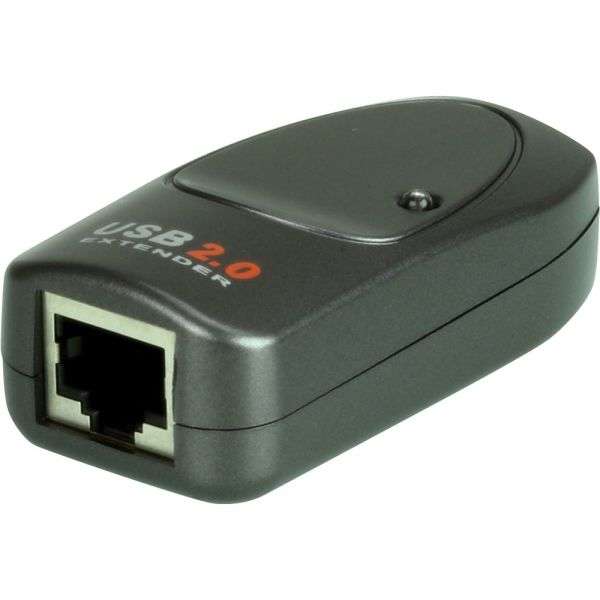 Naar omschrijving van 33600E - USB 2.0 extension up to 60m via RJ45 Cat. 5/5e/6 cable, inclusive power supply