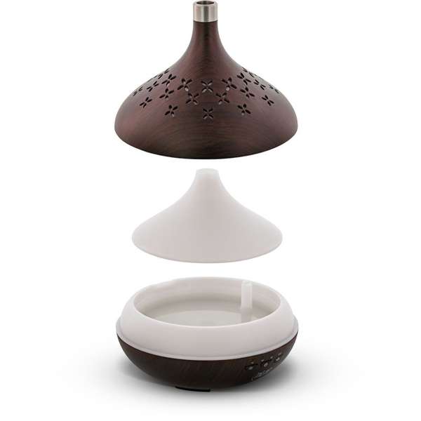 Naar omschrijving van 40154 - SmartHome Ultrasonic Aroma Diffuser, Humidifier, Ambient Light