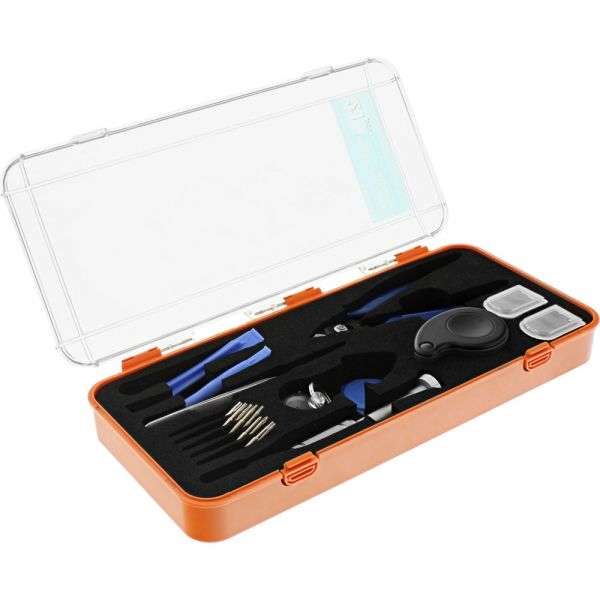 Naar omschrijving van 43072B - Mobile phone tool set, 21pcs