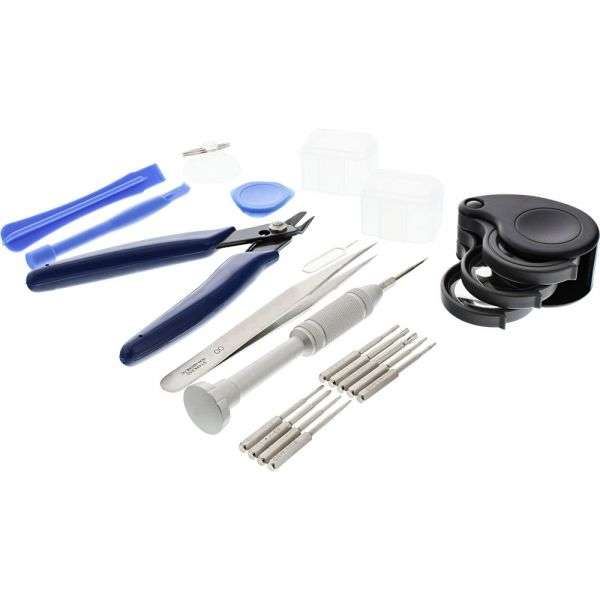 Naar omschrijving van 43072B - Mobile phone tool set, 21pcs