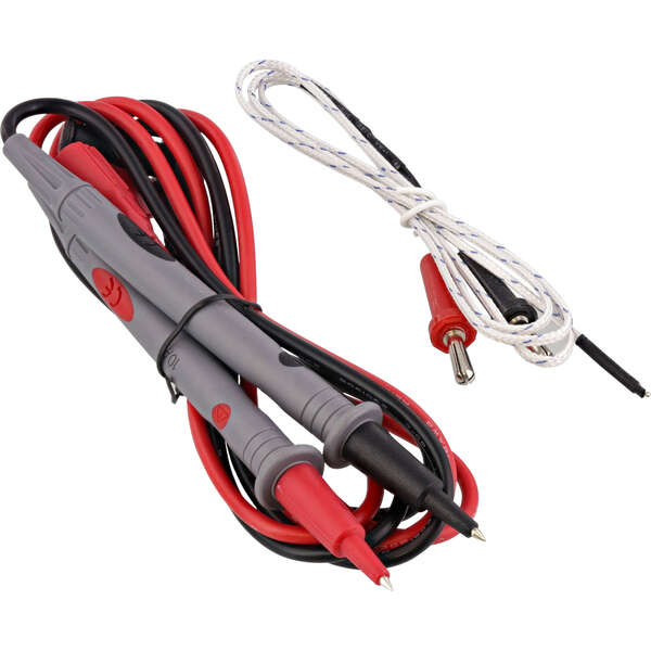 Naar omschrijving van 43127 - InLine® Multimeter with touch pad and illuminated display, CAT III / CAT IV