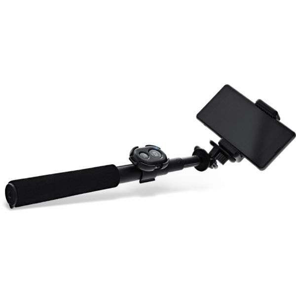 Naar omschrijving van 48090 - Selfie Stick 4 Legs with Mini Tripod aluminium black max. 0.75m