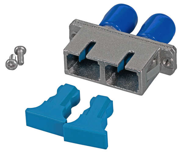 Naar omschrijving van 53320-34 - ST/SC duplex singlemode koppeling, metaal, keramische huls