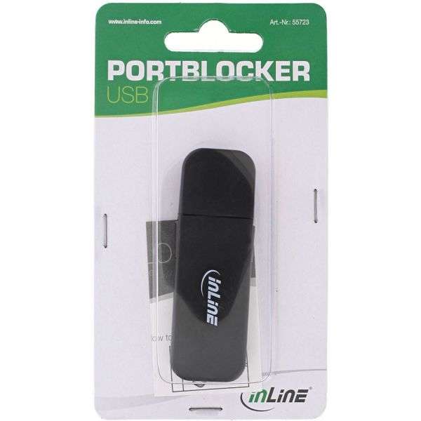 Naar omschrijving van 55723 - InLine USB Portblocker, 4port blocker