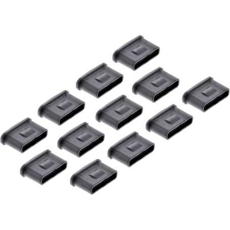 Naar omschrijving van 55724N - InLine 12pcs. refill pack for USB-C Portblocker 55724