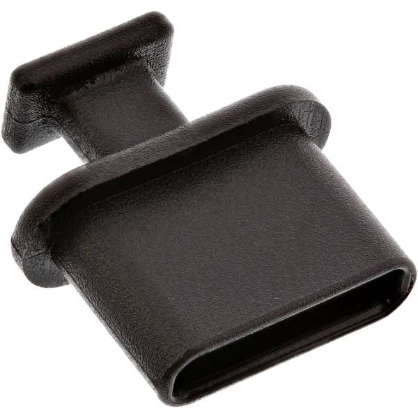 Naar omschrijving van 59948M - Dust Cover for USB Type-C sockets black 50 pcs pack
