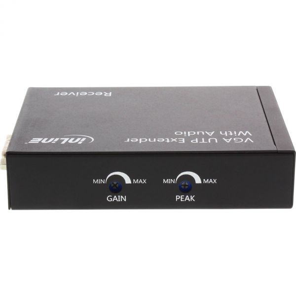 Naar omschrijving van 65012 - VGA Extender over RJ45  UTP / STP with Audio up to 300m