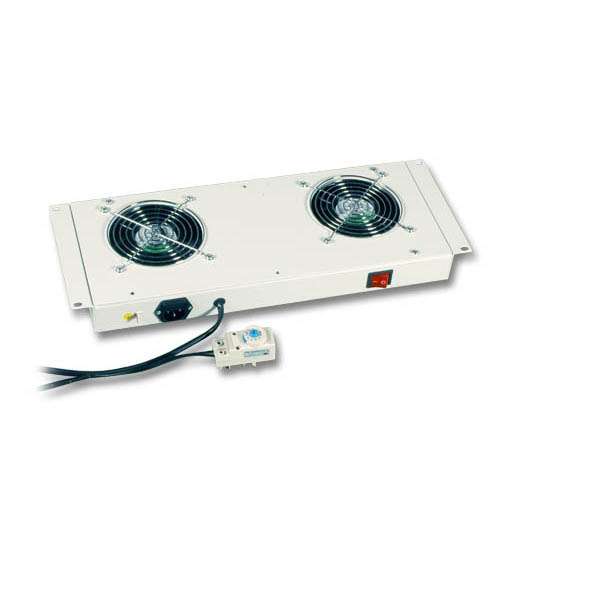 Naar omschrijving van 691654V3 - 19 inch ventilatorunit Dakmontage