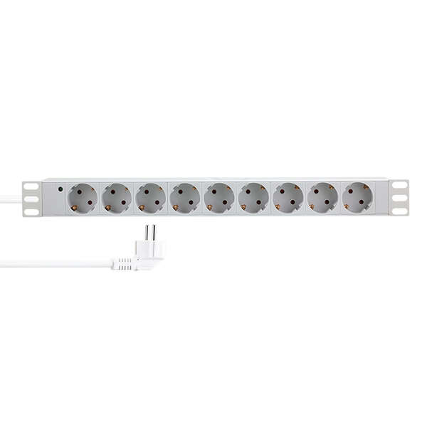 Naar omschrijving van 691685L - Basic Rack PDU 9-way German socket, light grey