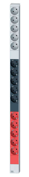 Naar omschrijving van 691784 - Socket Strip Vertical 15 x , 3-Phase