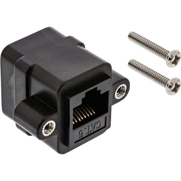 Naar omschrijving van 69990Y - Patch Cable Coupling UTP 2x RJ45 female for installation