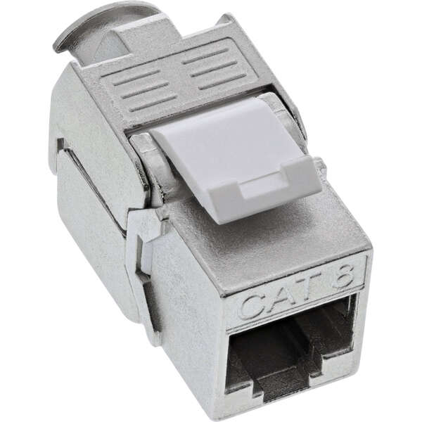 Naar omschrijving van 76202O - InLine® RJ45 Keystone Jack Snap-In module Cat.8.1