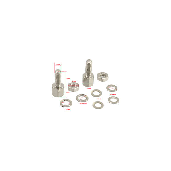 Naar omschrijving van 77776 - InLine Schroevenset,  (D-Subinstallatie kit), 8-dlg.
